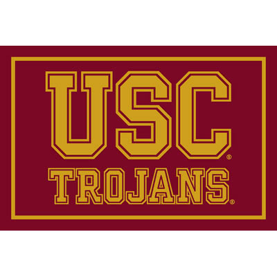 Logo Rugs Logo Rugs Usc University Usc Area Rug 3 X 5 Area Rugs