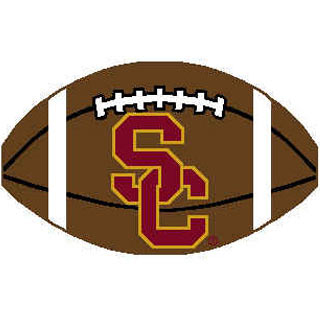 Logo Rugs Logo Rugs Usc University Usc Football 2 X 2 Area Rugs