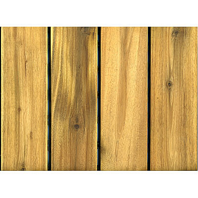 Vifah Vifah Snapping Deck Tiles (4 Slat) Acacia Hardwood Flooring