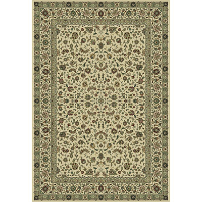 Central Oriental Central Oriental Tabriz 8 Round Tabriz Classic Ivory Area Rugs