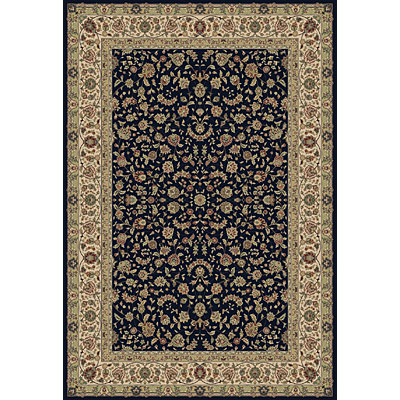 Central Oriental Central Oriental Tabriz 8 Round Tabriz Classic Navy Area Rugs