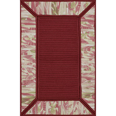 AMS Imports Ams Imports Bahama Palm 11 X 14 Bahama Sangria Area Rugs