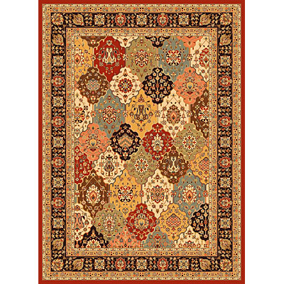 KAS Oriental Rugs. Inc. Kas Oriental Rugs. Inc. Alexandria 2 X 3 Alexandria Multi / black Kashan Panel Area Rugs