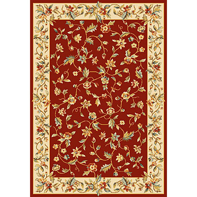 KAS Oriental Rugs. Inc. Kas Oriental Rugs. Inc. Alexandria 2 X 3 Alexandria Red / ivory Allover Floral Vine Area Rugs