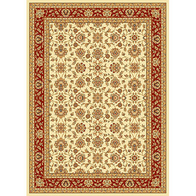 KAS Oriental Rugs. Inc. Kas Oriental Rugs. Inc. Alexandria 3 X 5 Alexandria Ivory / red All-over Kashan Area Rugs