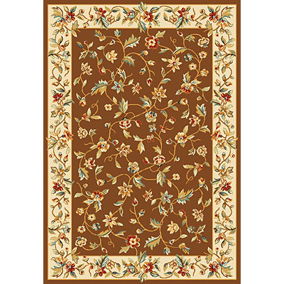 KAS Oriental Rugs. Inc. Kas Oriental Rugs. Inc. Alexandria 3 X 5 Alexandria Chocolate / ivory Allover Floral Vine Area Rugs