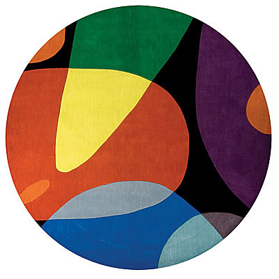 Foreign Accents Foreign Accents Cirque 8 Round Cirque Multi Colored Area Rugs