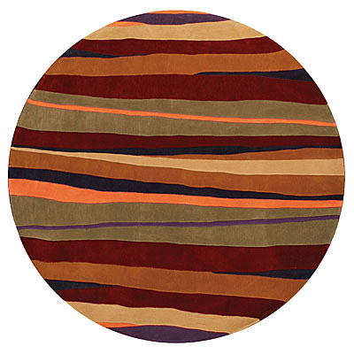 Foreign Accents Foreign Accents Cirque 8 Round Cirque Multi Colored Area Rugs