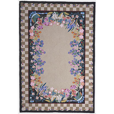 American Cottage Rugs American Cottage Rugs Floral Garden 2 X 3 Floral Garden Khaki Area Rugs