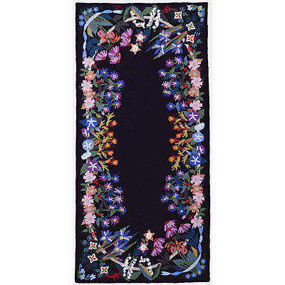 American Cottage Rugs American Cottage Rugs Floral Garden 2 X 5 Floral Garden Runner Area Rugs