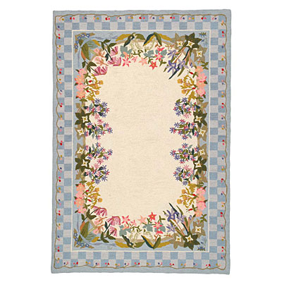 American Cottage Rugs American Cottage Rugs Floral Garden 4 X 6 Floral Garden Pastel Area Rugs