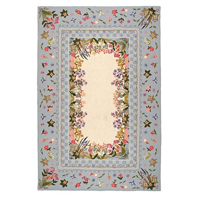 American Cottage Rugs American Cottage Rugs Floral Garden 4 X 6 Floral Garden Pastel Area Rugs