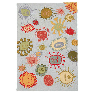 American Cottage Rugs American Cottage Rugs Children 2 X 2 You Are My Sunshine Blu Area Rugs