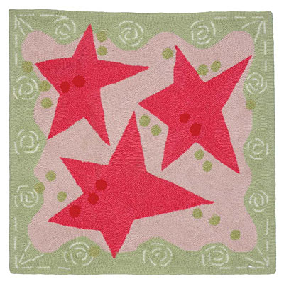 American Cottage Rugs American Cottage Rugs Children 1 X 2 Stars Pink Area Rugs