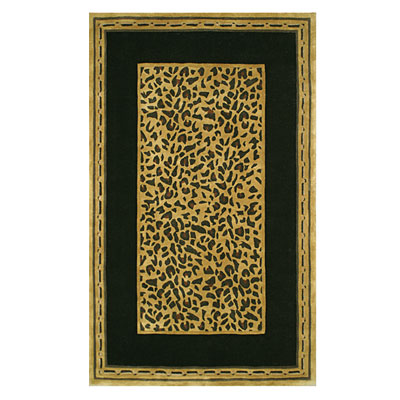 Nejad Rugs Nejad Rugs African Safari 3 X 6 Cheetah Gold / black Area Rugs