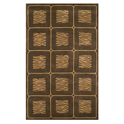 Nejad Rugs Nejad Rugs African Safari 8 X 11 Animal Magnetism Beige / brown Area Rugs