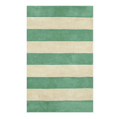 Nejad Rugs Nejad Rugs Boardwalk Stripes 3 X 6 Teal / ivory Area Rugs