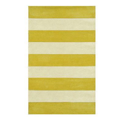Nejad Rugs Nejad Rugs Boardwalk Stripes 3 X 6 Yellow / ivory Area Rugs