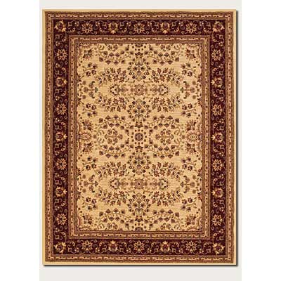 Couristan Couristan Anatolia 5 X 8 Antique Herati Cream Red Area Rugs