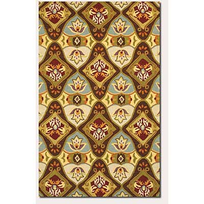 Couristan Couristan Applique 4 X 5 Tulip Bell Area Rugs