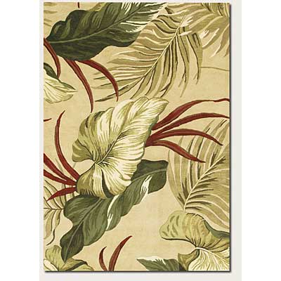 Couristan Couristan Bali 4 X 5 Canopy Taupe Area Rugs