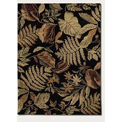 Couristan Couristan Bali 5 X 8 Tasmania Black Area Rugs