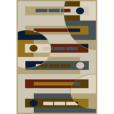 Carpet Art Deco Carpet Art Deco Vision Ii 8 X 10 Baclara / zen Area Rugs