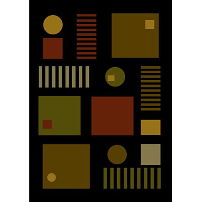 Carpet Art Deco Carpet Art Deco Vision Ii 8 X 10 Simple / midnight-choco Area Rugs