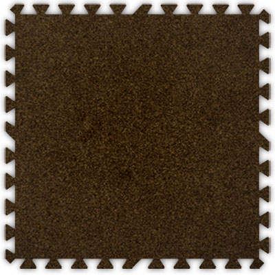 Alessco, Inc. Alessco, Inc. Soft Carpets Brown Inside Rubber