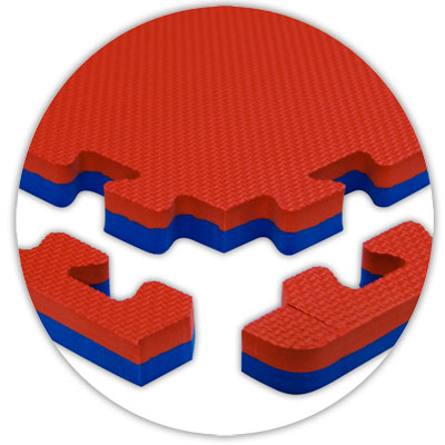 Alessco, Inc. Alessco, Inc. Jumbo Reversible Red Royal Blue Reversible Rubber