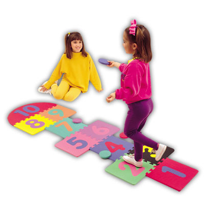 Alessco, Inc. Alessco, Inc. Hopscotch Tile Set Hopscotch Tile Set Rubber
