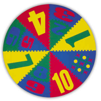 Alessco, Inc. Alessco, Inc. Hop-a-round Hop A Round Tile Set Rubber