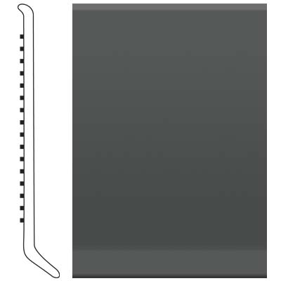 Roppe Roppe 700 Series Rubber Toe Base 4 Black Brown Rubber