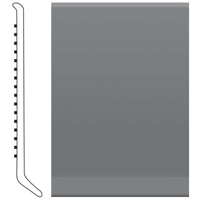 Roppe Roppe 700 Series Rubber Toe Base 4 Charcoal Rubber