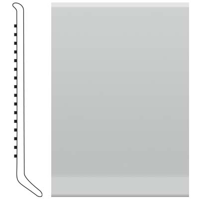 Roppe Roppe 700 Series Rubber Toe Base 4 Light Gray Rubber