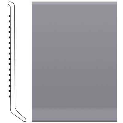 Roppe Roppe 700 Series Rubber Toe Base 4 Steel Gray Rubber