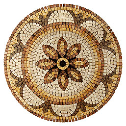 Caribe Stone Caribe Stone Medallions - Travertine Robbio Tile  &  Stone