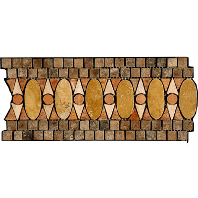 Caribe Stone Caribe Stone Decorative Borders - Travertine Barbara Tile  &  Stone