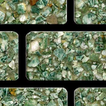 Fritztile Fritztile Brick 1 / 4 Wt6200 Canadian Green Granite Tile  &  Stone