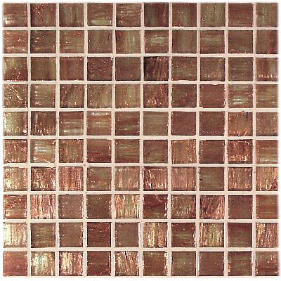 Casa Italia Casa Italia Bronze / gold Monocolor Mosaic Ramato Tile  &  Stone