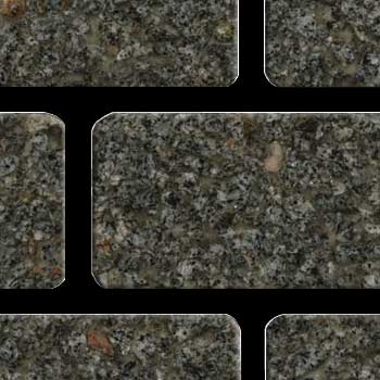 Fritztile Fritztile Brick 1 / 4 Wt6200 Imperial Gray Granite Tile  &  Stone