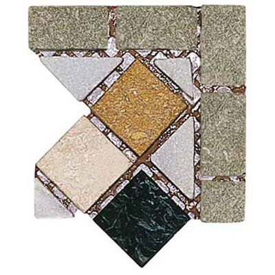 Alfagres Alfagres Tumbled Marble Borders Pc6701 Tile  &  Stone