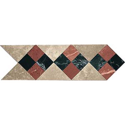 Alfagres Alfagres Tumbled Marble Trevi Series Trevi Rojo Vselva Bot Pt30