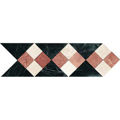 Alfagres Alfagres Tumbled Marble Trevi Series Trevi Vselva Bot Rojo Pt25