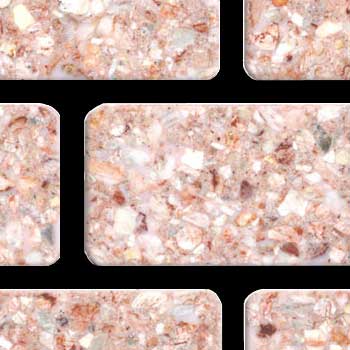 Fritztile Fritztile Brick 1 / 4 Wt6200 Royal Pink Marble Tile  &  Stone