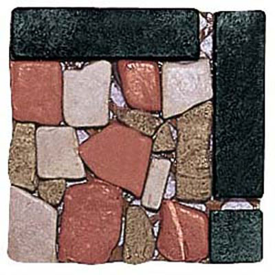 Alfagres Alfagres Tumbled Marble Fragmento Series Fragmento Vselva Cafpinto Bot Rojo Fr903