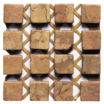 Alfagres Alfagres Tumbled Marble Mesh Inserts Mesh Rojo Pc1040