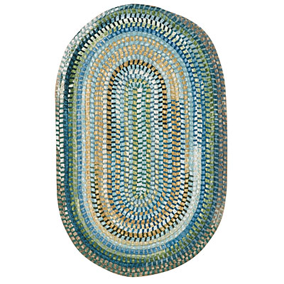 Capel Rugs Capel Rugs Capel Knit 7x7 Round Sapphire Area Rugs