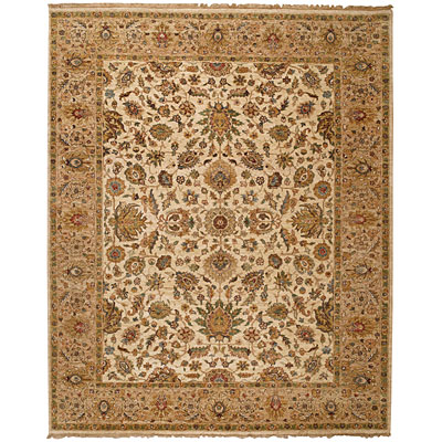 Capel Rugs Capel Rugs Lodi Garden - Tabriz 12 X 20 (custom Order) Creme Camel Area Rugs