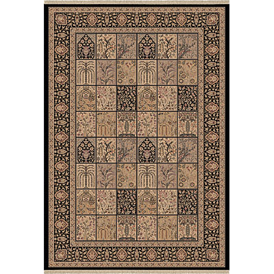 Dynamic Rugs Dynamic Rugs Ancient Garden 2 X 4 Black Area Rugs